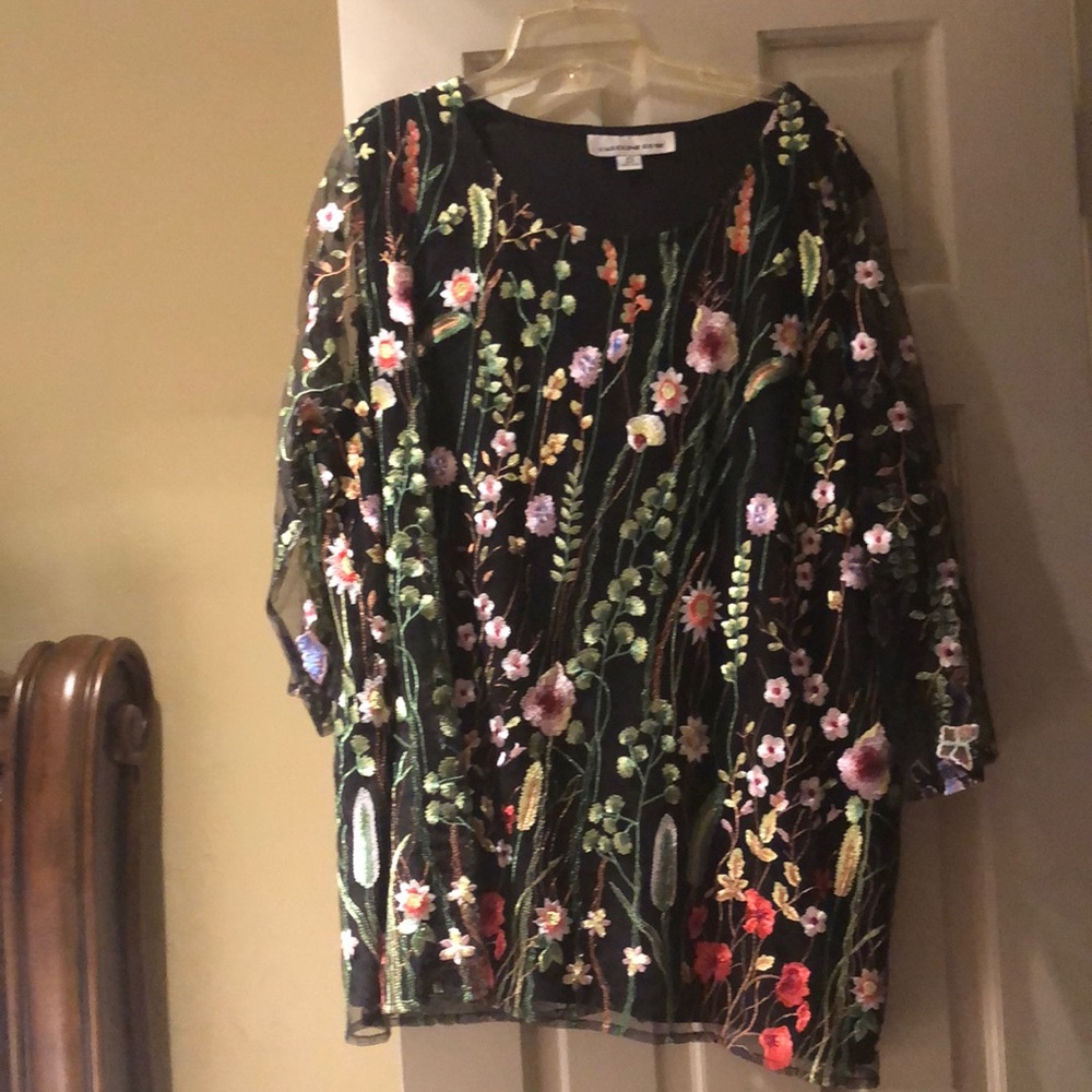 Caroline Rose Blouse 2X